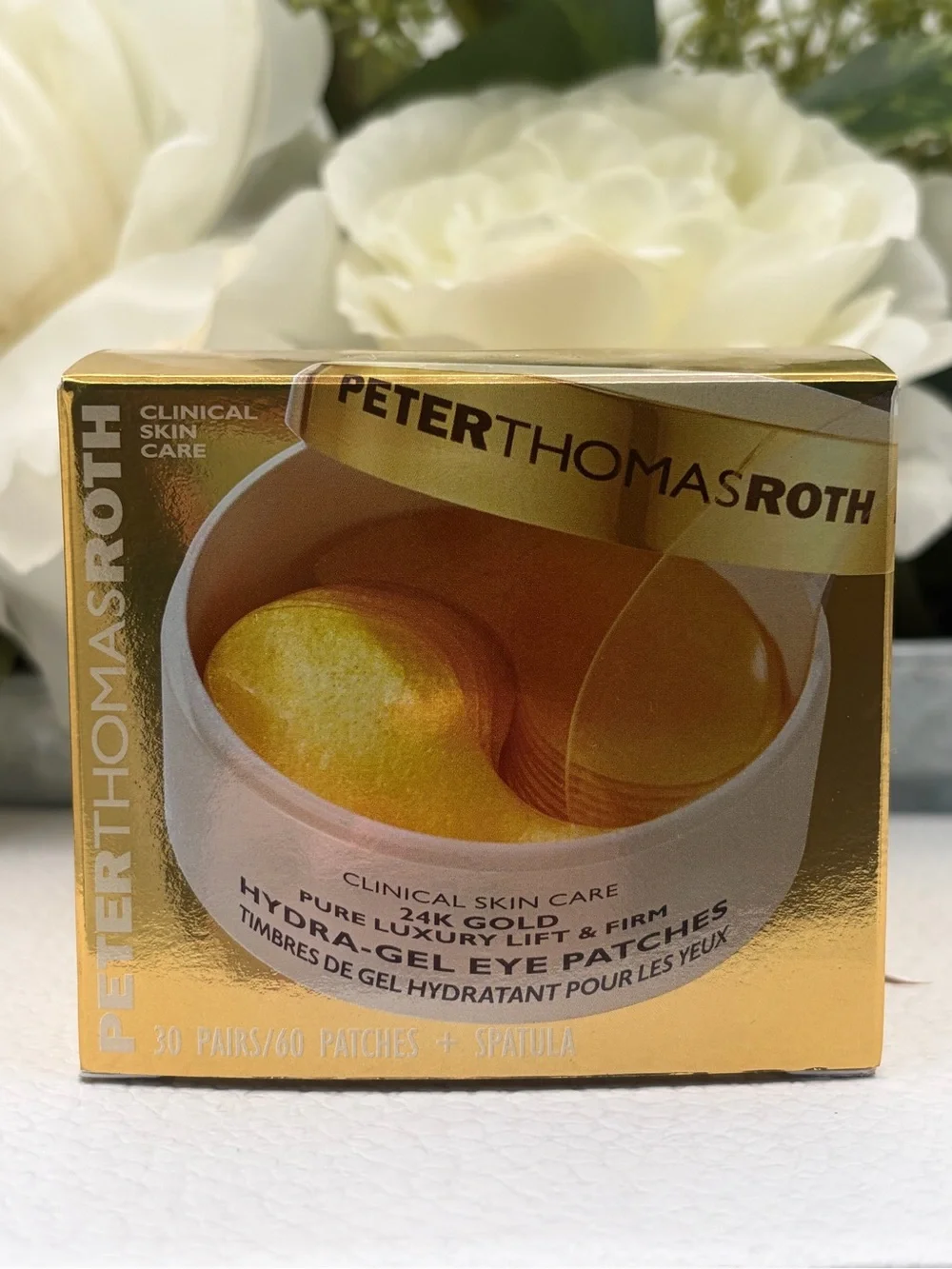 Peter Thomas Roth 24K Gold Firming Hydra-Gel Eye Patches 30 Pairs NEW Sealed✨